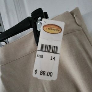 TALBOT side zip dress pants. Size 14